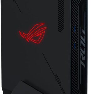 ASUS ROG NUC RNUC14SRKU9189A3I – Mini-PC – Core Ultra 9 185H / 2.3 GHz – RAM 32 GB – SSD 1 TB – GeForce RTX 4070-1GbE, 2.5GbE, Wi-Fi 6E, Bluetooth 5.3 – Win 11 Home – Monitor: keiner – Schwarz