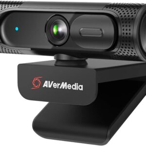 AVerMedia 1080P 60FPS Weitwinkel-Webcam – PW315 – Mit Mikrofon – Ideal für das Gaming oder Streaming