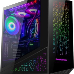 GameMachines Cyber – RGB Gaming PC – Wasserkühlung- AMD Ryzen 7 5800X – NVIDIA GeForce RTX 4060-1000GB SSD – 32GB DDR4 – WLAN – Windows 11 Pro