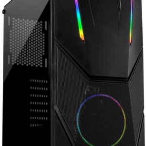 Broonbee Gaming PC High End mit Intel 14-Kerne CPU | Nvidia GeForce RTX 3050 6 GB | 32 GB DDR4 RAM | 512 GB NVMe M.2 SSD | Windows 11 Pro | Gamer Computer