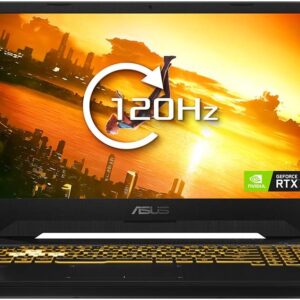 Asus TUF FX505DV 15.6″ FHD 120Hz Thin Bezel Gaming Laptop (AMD R7-3750H, NVIDIA GeForce RTX 2060 6GB, 512GB PCI-e SSD, 16 GB RAM, Windows-10)