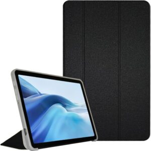 AKNICI Hülle für TECLAST T50 Top Gaming Tablet 11 Zoll(2023), Ultra Dünn PU Leder Weiche TPU Rückseite Abdeckung Klappständer Schutzhülle mit Auto Schlafen Wachen für TECLAST Neu T50, Schwarz