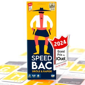 ATM Gaming Speedbac – Gesellschaftsspiel für Familie und Freunde – perfekt für die Stimmung – 2 bis 7 Spieler
