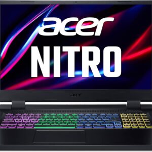 Acer Nitro 5 (AN517-55-78NJ) Gaming Laptop | 17, 3 FHD 144Hz Display | Intel Core i7-12700H | 16 GB RAM | 1 TB SSD | NVIDIA Geforce RTX 3070 Ti | Windows 11 | QWERTZ Tastatur | schwarz