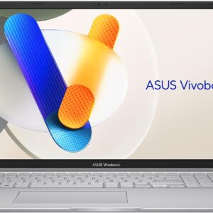 ASUS Vivobook 17 | Cool Silver (X-Serie) | 17,3″ FHD | Core i7 1355U | RAM: 16GB | SSD: 500GB | beleuchtete Tastatur | Windows 11 Pro | Office 2024 Pro #mit Notebooktasche