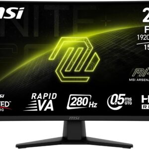 Ecran PC gaming MSI MAG 274CXF 27 Incurvé 280 Hz Full HD