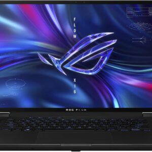 ASUS ROG Flow X16 Gaming Laptop | 16″ QHD+ 240Hz/3ms brilliantes IPS Display | Intel Core i9-13900H | 32 GB RAM | 1 TB SSD | NVIDIA RTX 4070 | Windows 11 | QWERTZ Tastatur | Off Black