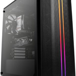 Boost Boxx Amazon Exclusive Gaming PC mit AMD Ryzen 5 4500 6×3600 MHz, 1000 GB M.2 PCIe SSD, 16 GB DDR4-RAM, NVIDIA GeForce GTX 1650, HDMI, DVI, DisplayPort, USB 3.1, Basic M10560A