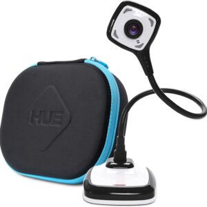 HUE HD Pro Flexible USB Video und Dokumentenkamera (Kamera in Schwarz mit Tragetasche in Schwarz)