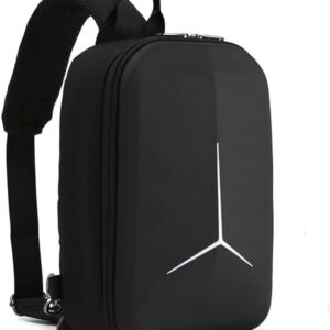 TQVLNMCR Rucksack for PICO 4 VR-Brille, Aufbewahrungstasche, Tragetasche, Schulterrucksack, Umhängetasche, Brusttasche for unterwegs