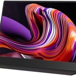 GEK208130 Reise-Bildschirm Tragbares 60-Hz-Display mit Einer Auflösung von 1920 x 1080, Typ-C-Schnittstelle, externer Laptop-Bildschirm Gaming
