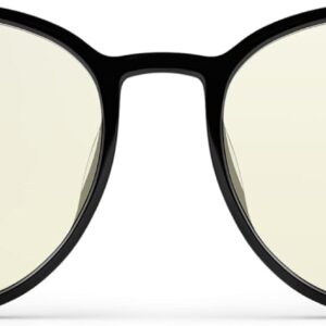 4 OWLS • Pro Gaming Brille PEAQOP Kontraststeigernd Light Orange Blaulichtfilter UV Blaulicht Schutz Bildschirm Computer Performance Streamer Gamingbrille