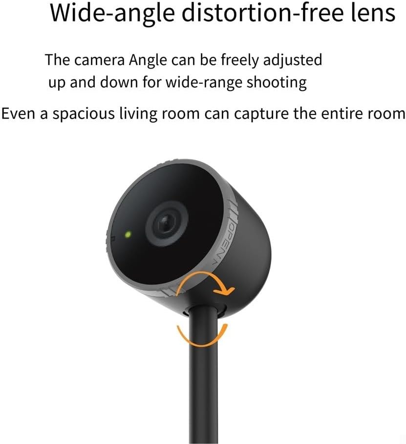 EasyByMall 1080P HD USB C Webcam Kamera, HD Webcam für Nintendo Switch 2: Einstellbarer Winkel für AR & Videoanrufe – Bild 8