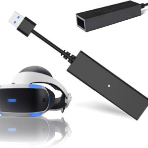 GZW-Shop PS5 VR Kamera Adapter für PSVR, PS VR auf PS5 Kabel kompatibler PS5 PS4 Externer VR-Anschluss, Spielkonsole