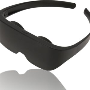 AR-Brille, Augmented-Reality-Brille, Tragbare Headsets, Smart-Brille mit 4K HD 3D IMAX Gaint Screen Virtual Theater, Myopiefreundliche VR-Brille für Spielvideos auf Tablets und