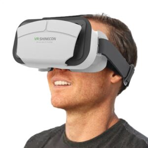 VR Headset – VR -Headsets für Kinder und Erwachsene Spielen Spiele, Virtual Reality -Brille für 4,5 bis 7,0 Zoll Handy