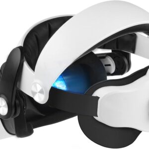 Elite Strap for Oculus Quest 2,Newenmo Head Strap VR zubehör Ersatz für den Halo Strap zur Reduzierung des Kopfdrucks