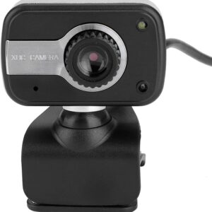 USB Web Cam, LED Nachtsicht 0.3MP 360 ° PC Webcam mit Mikrofon für MSN/ICQ/Skype