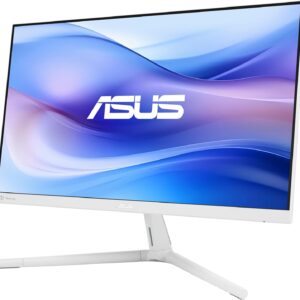 ASUS Eye Care VU249HFI-W – 24 Zoll Full HD Monitor – 100 Hz, 1ms MPRT, GreenProduct, Epeat Gold, Adaptive-Sync – IPS Panel, Vesa 75×75, 16:9, 1920×1080, HDMI, ergonomisch, weiß