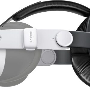 BOBOVR E3 Strap Zubehör, Kompatibel mit Meta Quest3/3S,Hinteres Balancesystem, Einstellbarer 70g Gewichtsblock