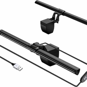 CATPOWER Computermonitor-Lichtleiste, LED-Bildschirm-Lichtleiste für den Arbeitsplatz, dimmbare Monitorlampe, Monitorlampe mit Tastensteuerung für Schreibtisch/Büro/Zuhause/Gaming, zur Augenpflege