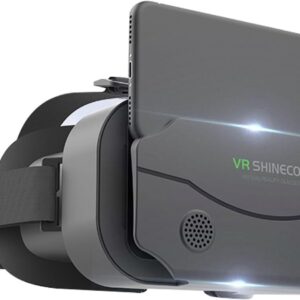 3D VR Brille, VR Brille – 3D VR Brille mit 3 verstellbaren Stirnbändern – Spielsystem mit Smartphone VR High Definition fĂźr , Spiele und TV