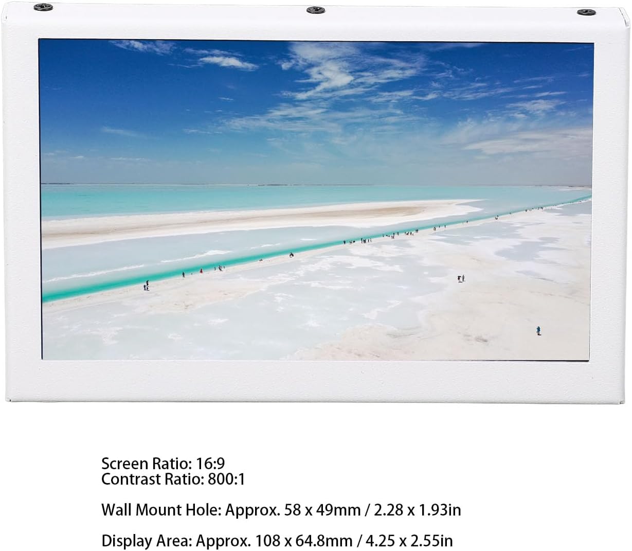 5-Zoll-, 5-Zoll-IPS-Panel-Touchscreen, Tragbarer Raspi-Bildschirm, HDMI- für Retro Pi, Debian, Kali, 7, 8, 10, PC, OS X – Bild 4