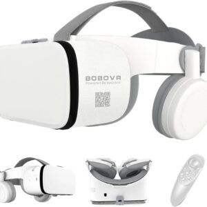 3D-Virtual-Reality-Headset, VR-Headset, Brille fĂźr Erwachsene und Kinder, VR-Brille fĂźr iPhone 16, 15, 14, 13, 12 Pro Max Plus, Samsung Galaxy S24, S23, S22 Edge, Handys