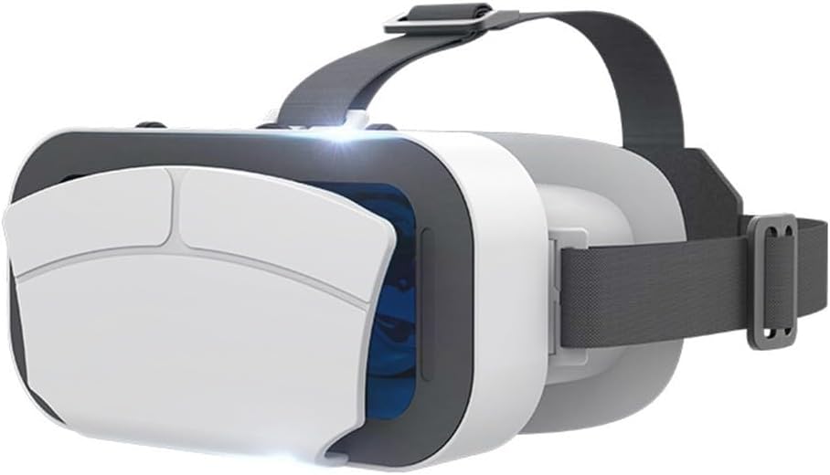 Immersive Virtual Reality Glasses, 3D Movie All-in-One Game Console, VR Glasses, Pupil Distance and Focal Length Adjustments, VR Headset