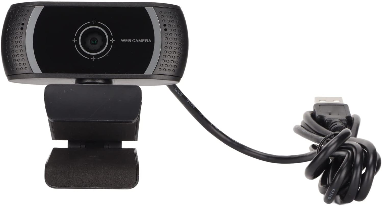 Denash USB Camera, 720p High Resolution Webcam Flexible Rotation Computer Camera Plug and Play HD Webcam Video Conference Web Camera for Gaming Streaming Meetings – Bild 5