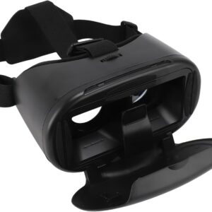 VR Headset for Phone, 3D Anti Blue Lenses Glasses with Eye Protection, Full Screen Vision, 5 to 7 Inch Smartphones for Games Video Film Training