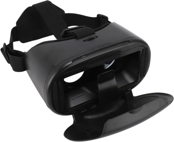 VR Headset for Phone, 3D Anti Blue Lenses Glasses with Eye Protection, Full Screen Vision, 5 to 7 Inch Smartphones for Games Video Film Training