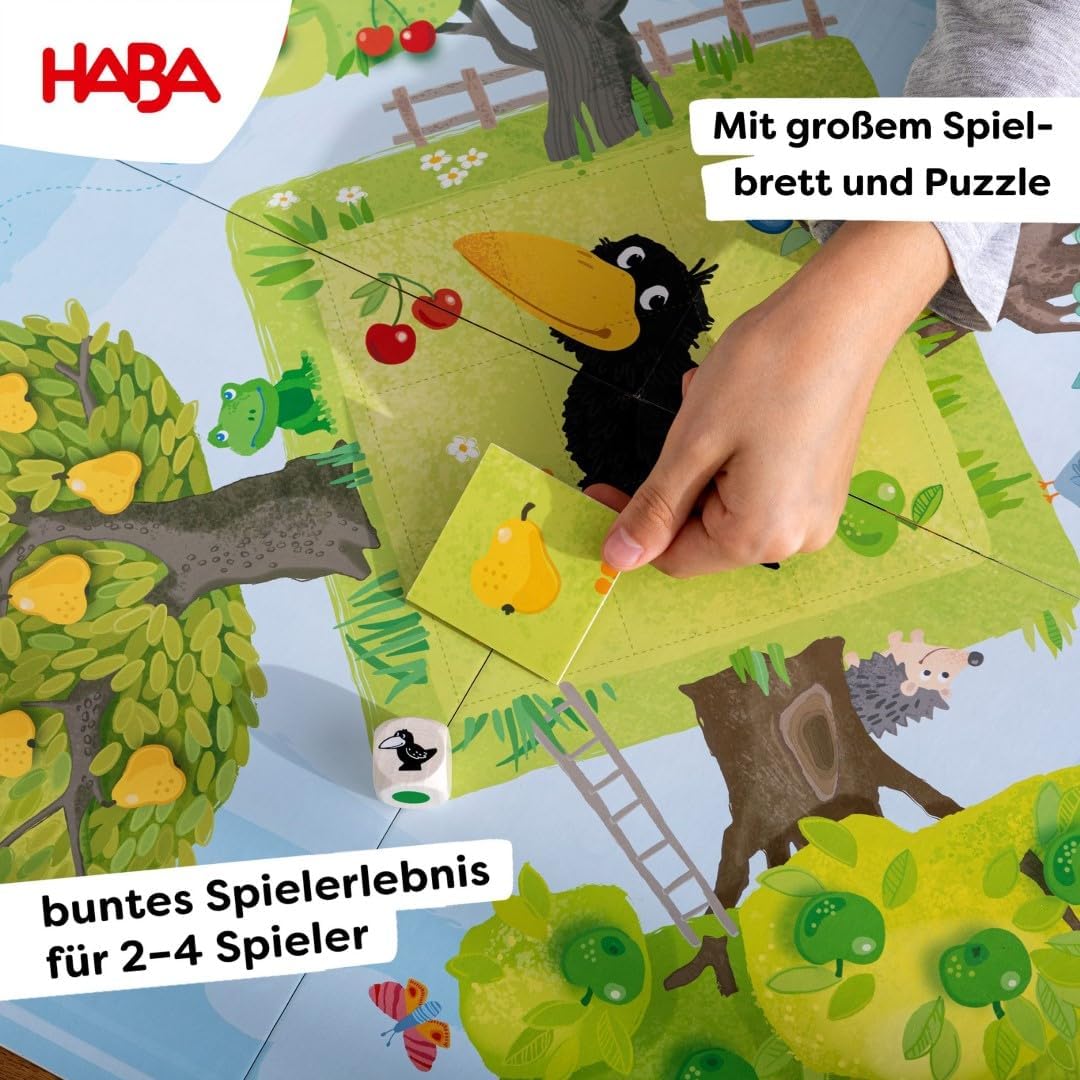 Haba 4170 Fruit Garden Exciting Dice Game with 40 Wooden Fruits and Easy to Understand Rules Popular Board Game from 3 Years – Bild 5
