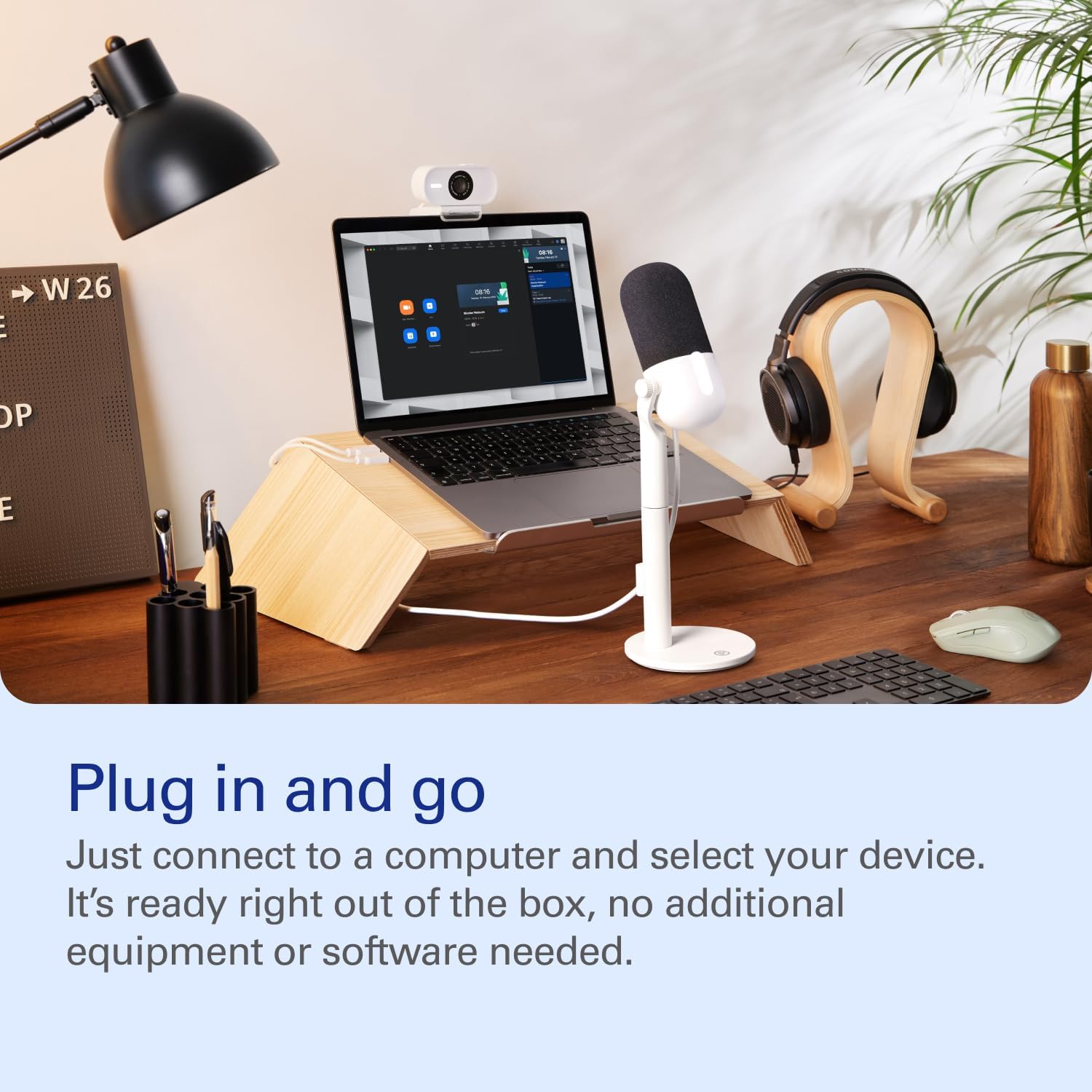 Elgato Neo Audio & Video Bundle - Wave Neo USB Mic (Tap to Mute) & Facecam Neo Full HD Webcam - Ideal for Gaming, Streaming, Video Calls, Teams/Zoom/OBS/Twitch/YouTube - Plug & Play on PC/Mac/USB-C – Bild 2