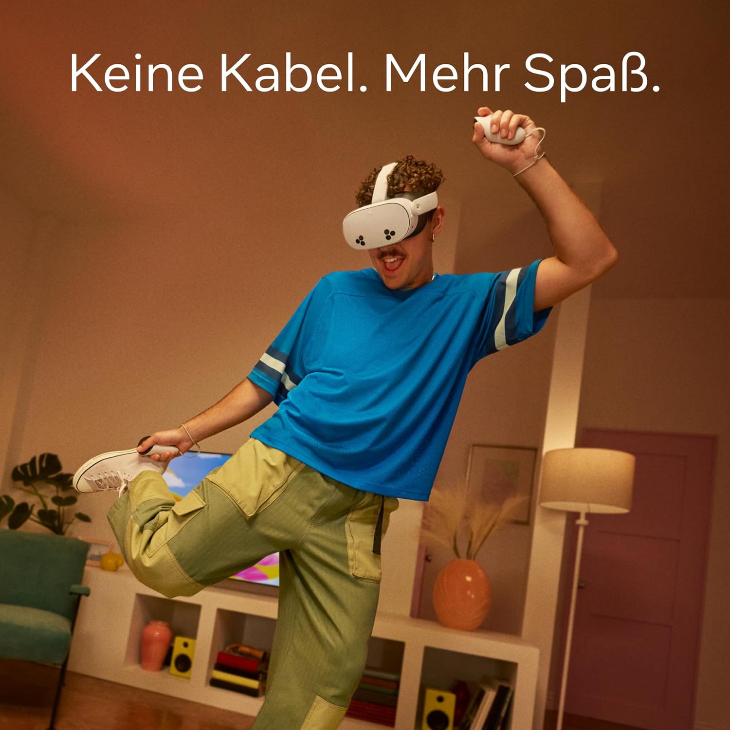 Meta Quest 3S 256 GB – Mixed Reality – Doppelter Speicherplatz, doppelter Spaß – All-in-One-Headset – Inklusive 3-monatigem Meta Horizon+ Probeabo – Bild 4