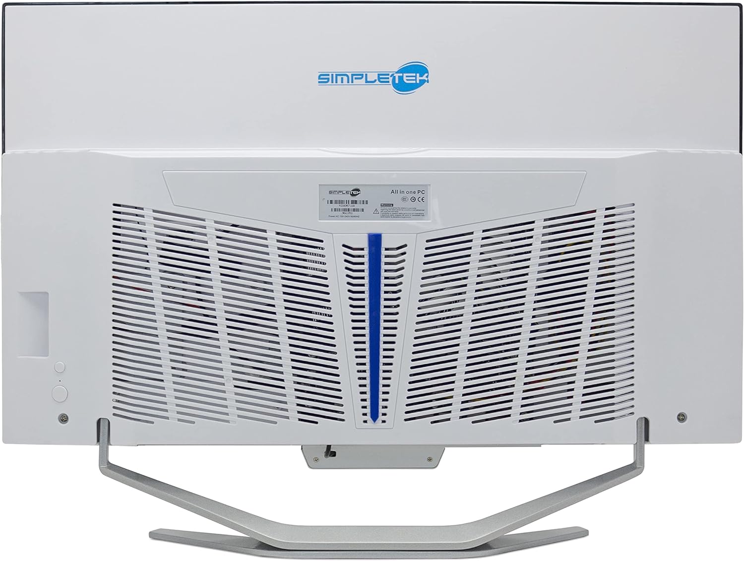 SIMPLETEK - All in One i9 10° Gen AiO 24 Inch Windows 11 Pro 64GB SSD 4TB with GPU GTX1660 6GB WiFi6 + BT 5.2 + Webcam Ideal for Editing / Gaming – Bild 5