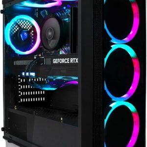 Gaming PC & Laptops – Greed® MK2 Power – High End Gaming PC – AMD Ryzen 7 5700X + Nvidia Geforce RTX 4060 Ti 16GB – Fast RGB Computer + 4K Raytracing Calculator with 4.6 GHz – 32GB DDR4 RAM – 1TB SSD – WLAN + W11 Pro