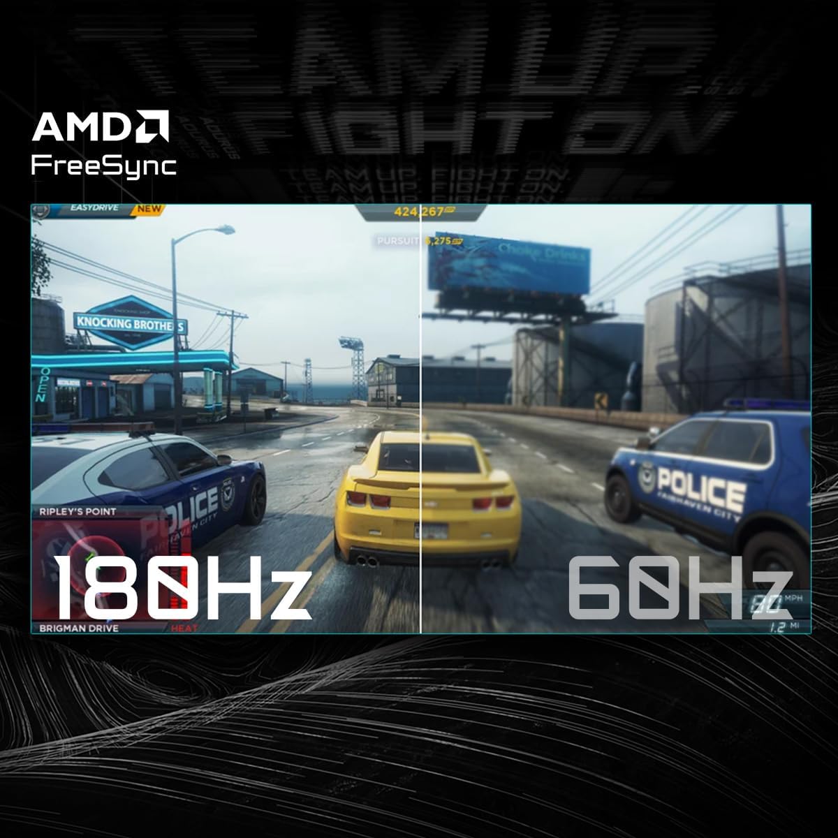 Gaming PC & Gaming Monitors - GIGABYTE GS27QCA 27" QHD Curved Gaming Monitor - 2560 x 1440, 180Hz, 1ms, 250cd/m², FreeSync, HDR Ready, HDMI 2.0, DisplayPort 1.4 – Bild 8