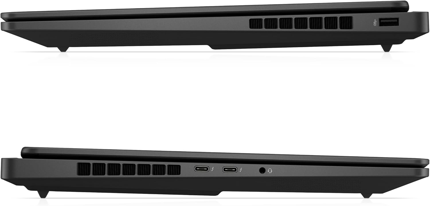 Gaming PC & Laptops - HP Omen MAX Gaming Laptop, 16 Inch WQXGA Display 240 Hz, AMD Ryzen AI 9 HX 375 (12C) 55 NPU Tops - up to 5.1 GHz, NVIDIA GeForce RTX 5080 16GB VRAM, 32GB RAM, 1TB SSD, Win 11, QWERTZ, RGB, Black – Bild 15