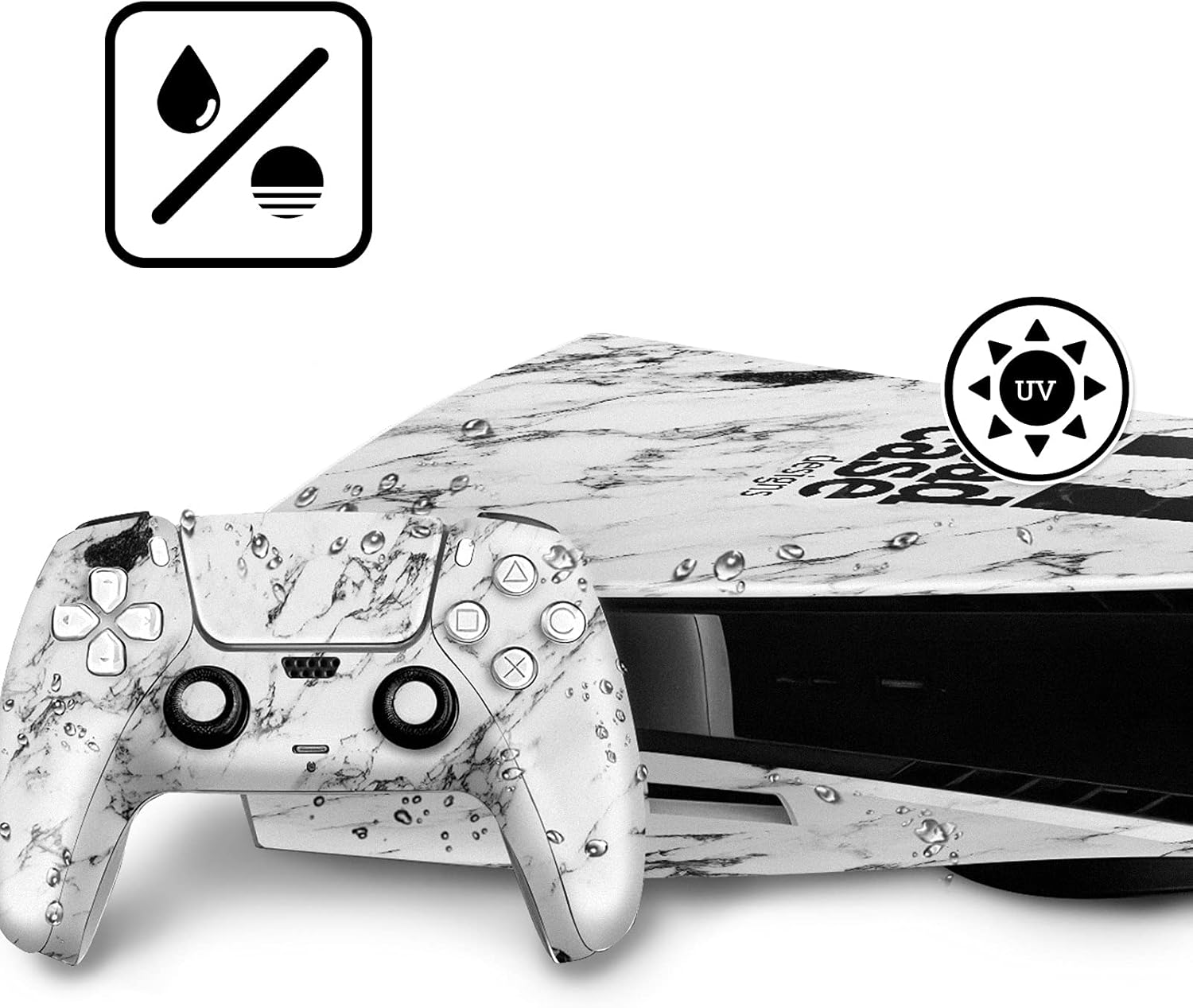 Gaming Consoles & Controllers - Head Case Designs Official Batman Arkham Origins Joker Key Art Vinyl Skin Gaming Sticker Decal Cover Compatible with Sony Playstation 5 PS5 Slim/Pro Digital Edition Console – Bild 5