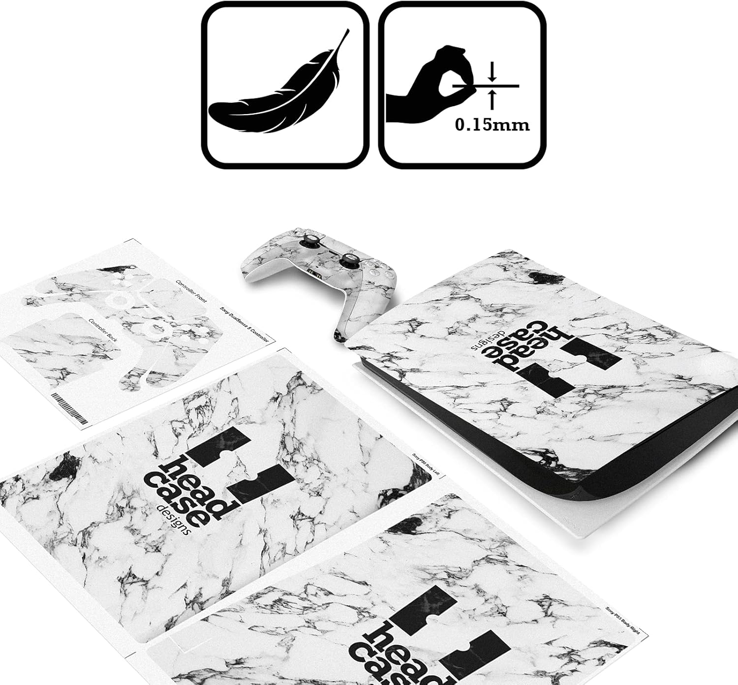 Gaming Consoles & Controllers - Head Case Designs Official Batman Arkham Origins Joker Key Art Vinyl Skin Gaming Sticker Decal Cover Compatible with Sony Playstation 5 PS5 Slim/Pro Digital Edition Console – Bild 7