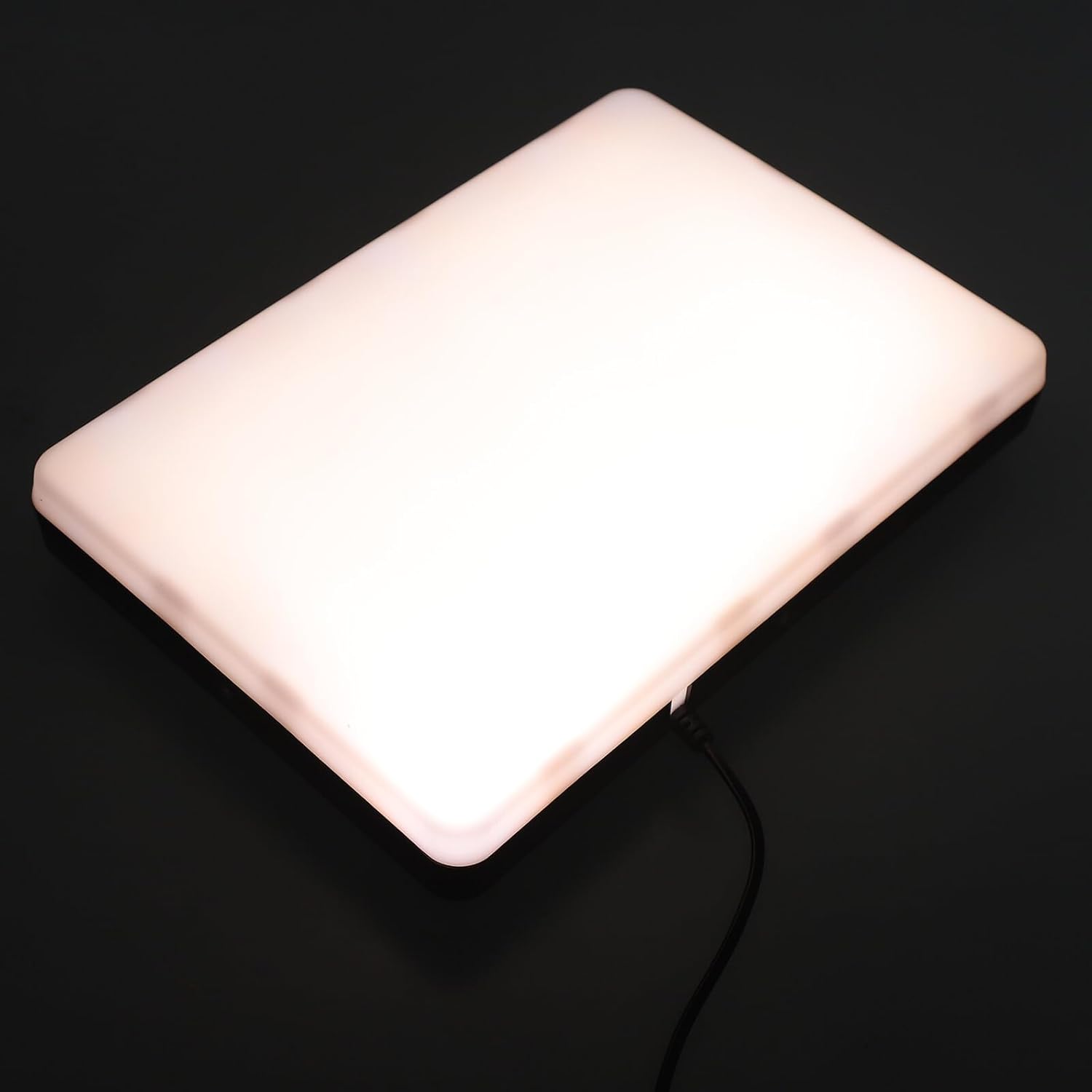 Streaming-Equipment - Vaguelly LED Panel Leuchte 11 Zoll mit Dimmbarer Fotostudiobeleuchtung Tragbar USB 5V2A für Live Streaming und Videoaufnahmen – Bild 3