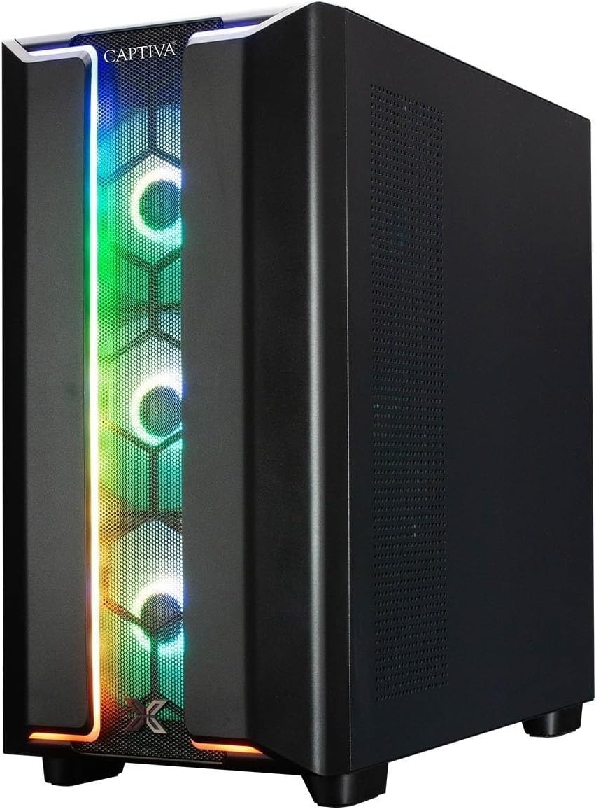 Gaming PC & Laptops - Captiva PC Highend Gaming I95-717 | Intel Core i9 14900KF | 64GB DDR4 RAM | NVIDIA GeForce RTX 5080 16GB | 2TB SSD | without OS – Bild 2