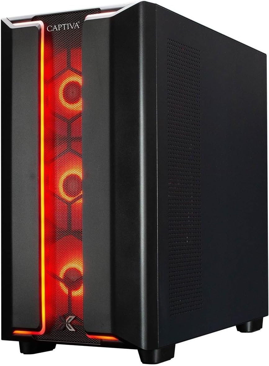Gaming PC & Laptops - Captiva PC Highend Gaming I95-717 | Intel Core i9 14900KF | 64GB DDR4 RAM | NVIDIA GeForce RTX 5080 16GB | 2TB SSD | without OS – Bild 4
