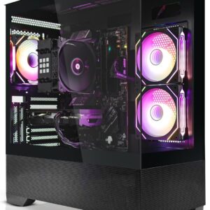 Gaming PC & Laptops – SYSTEMTREFF High-End Gaming PC AMD Ryzen 7 7700X 8×5.4GHz | Nvidia RTX 5070 TI 16GB DX12 | 1TB M.2 NVMe | 32GB DDR5 RAM | Windows 11 | WLAN Desktop Computer Calculator for Gamers, Gamers & Streamers