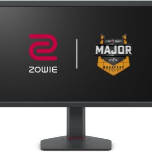 Gaming PC & Laptops – BenQ Zowie XL2586X+ 24 Inch 600Hz Gaming Monitor for Esports, Fast TN, DyAc 2, 1080p, HDMI 2.1 X3, DisplayPort 1.4, XL Setting to Share, S Switch, Shielding Hood, Height Adjustment, Progamer Base