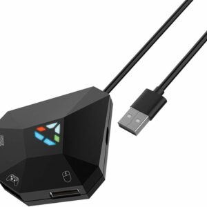 Gaming Tastatur & Maus – INF Adapter Mouse Keyboard Converter for Nintendo Switch/PS3/PS4/Xbox One/Xbox 360, Gaming Keyboard Mouse Converter for Console