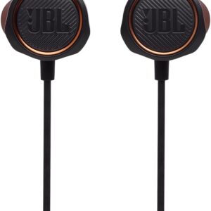 Gaming Consoles & Controllers – JBL Quantum 50 In-Ear Gaming Headphones – Black – For PC and Console – Headset with Microphone and Mute Function – Compatible with All Platforms