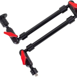 Streaming-Equipment – Flexible Armhalterung Gelenkarm 360-Grad Kugelkopf Rotationsständer Für DSLR Kamera Live Streaming Studio Verstellbar