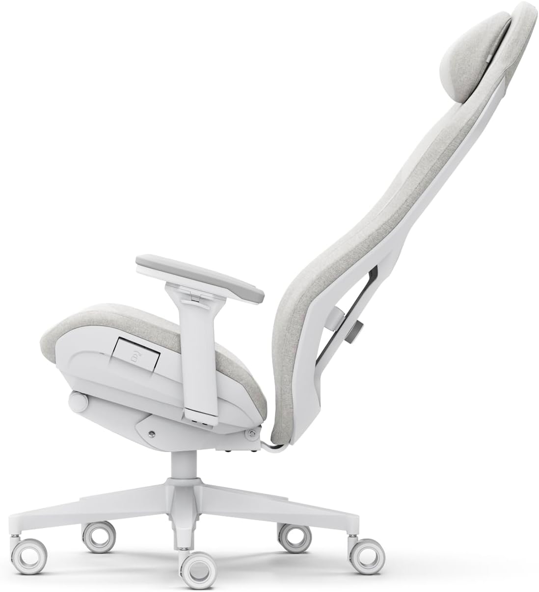 Gaming Chairs - Fractal Design Refine Fabric Light Gaming Chair - Ergonomic Office Desk Chair Functionality with 4D Adjustable Armrests, High-Back Support, Lumbar Cushion, and Premium Fabric – Bild 5